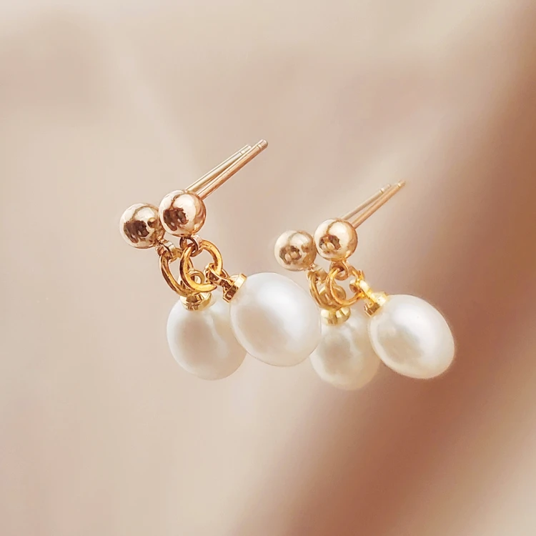 珠珠小球耳钉耳坠 气质F050