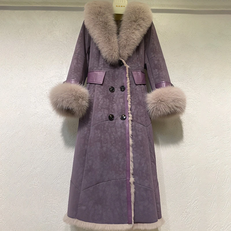 深咖色风衣cc家风衣海宁大衣外套加厚冬季款女