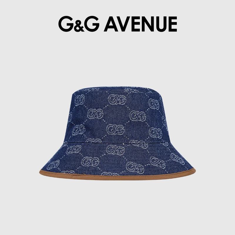G&G Avenue轻奢休闲牛仔渔夫帽时尚百搭四季通用男女同款帽子