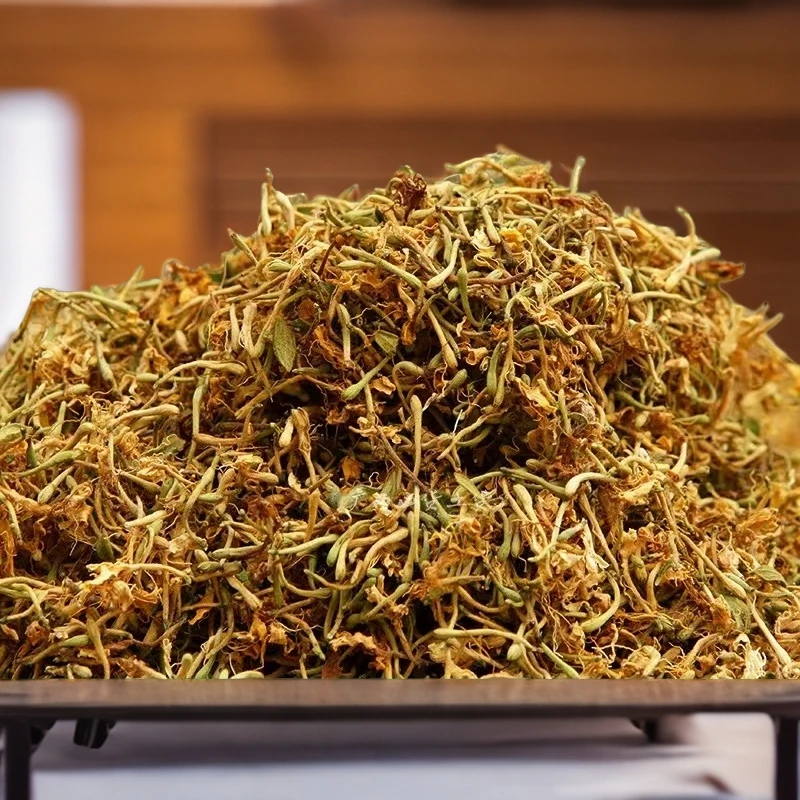 【野生金银花】五彩花茶泡水凉茶叶散装花草茶农家自晒散装干货100g