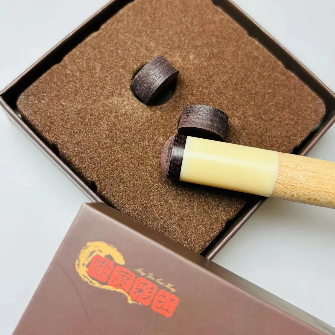 零度彩虹台球锭乾坤毛利皮头14mm多层职业款中式黑八九球大头杆头