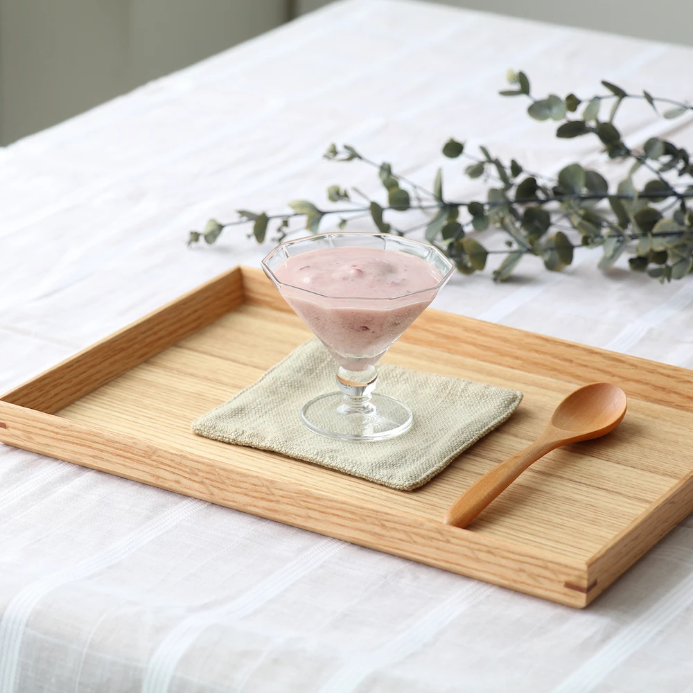 日本八角玻璃杯高颜值透明水杯女生夏日甜品冰淇淋小酒杯简约精致