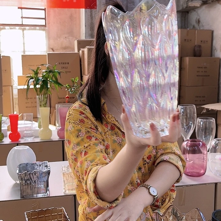 小号七彩水滴水晶玻璃