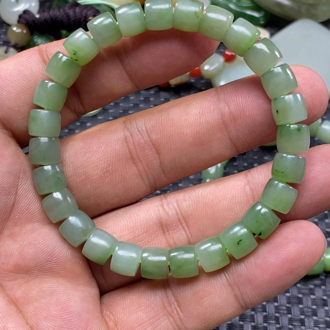 和田玉手链未镶嵌