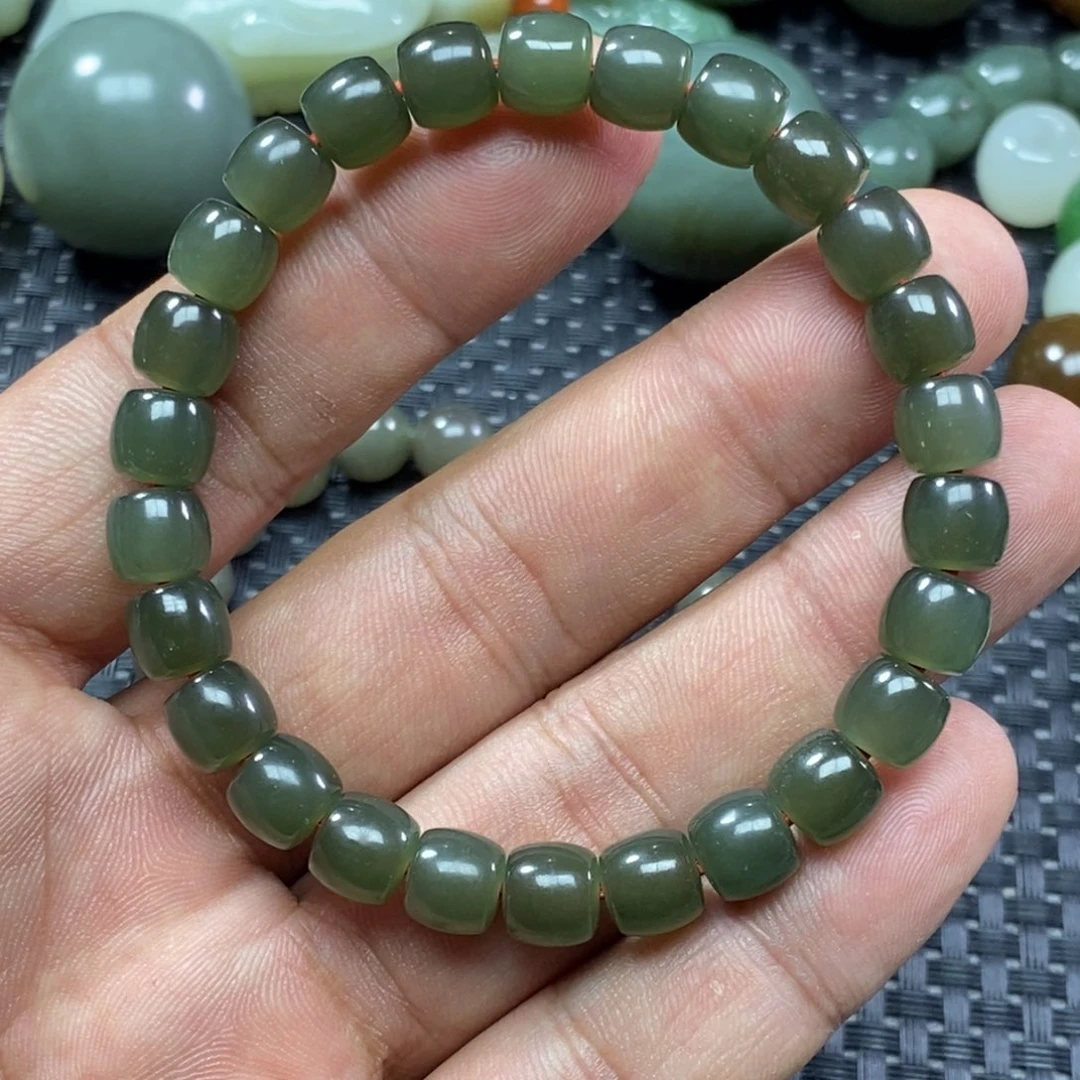 和田玉手链未镶嵌