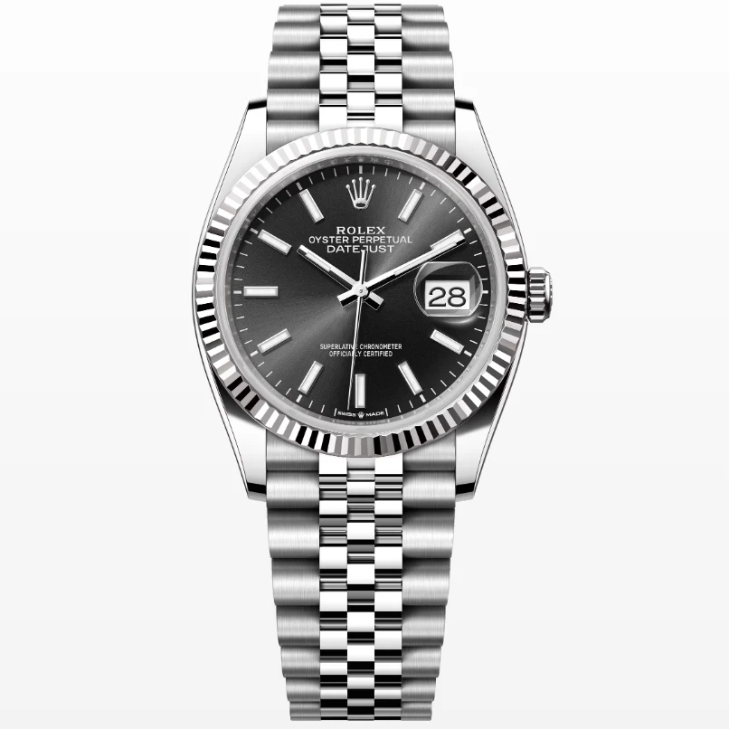 99新 Rolex/劳力士 校长/126234黑盘夜光刻度/单表乱码/36表径