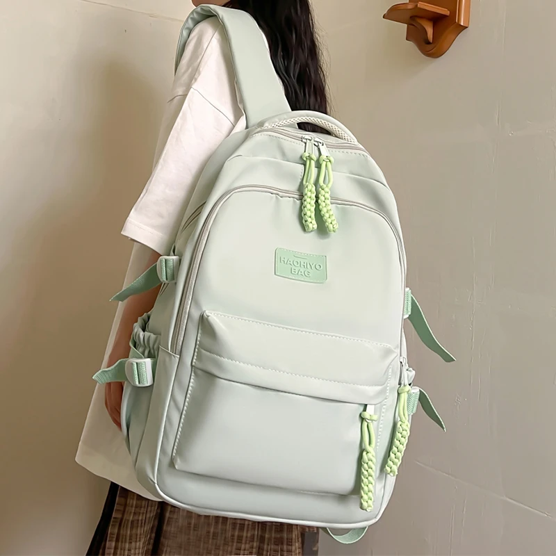 书包女ins风百搭日系初高中生大学生双肩包森系小清新大容量背包