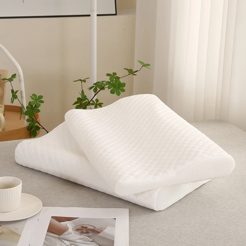 3D高分子网构体护颈枕头成人家用学生单人枕芯头枕偏硬护颈枕低枕