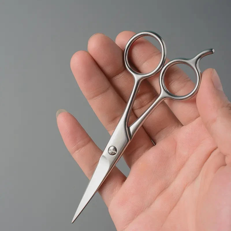 不锈钢小剪刀剪胡子剪白发胡须剪理发剪家用鼻毛剪神器修胡子专用