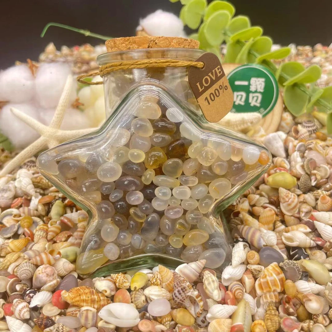 【一颗贝贝】天然 海玻璃 鱼缸造景DIY手工制作材料微景观