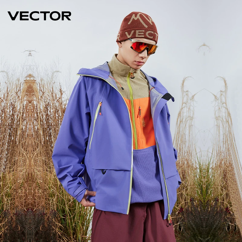 VECTOR【商城市集】抓绒衣摇粒绒保暖男女户外外套冲锋内胆华夫格