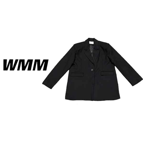 【WMM】小众设计感新款时尚宽松高级感西装复古小西服外套 24A02226
