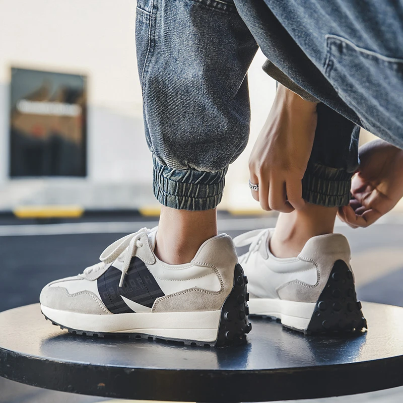 新百伦正品NB327小蛮腰运动鞋女鞋男2024年秋冬季跑步休闲老爹鞋