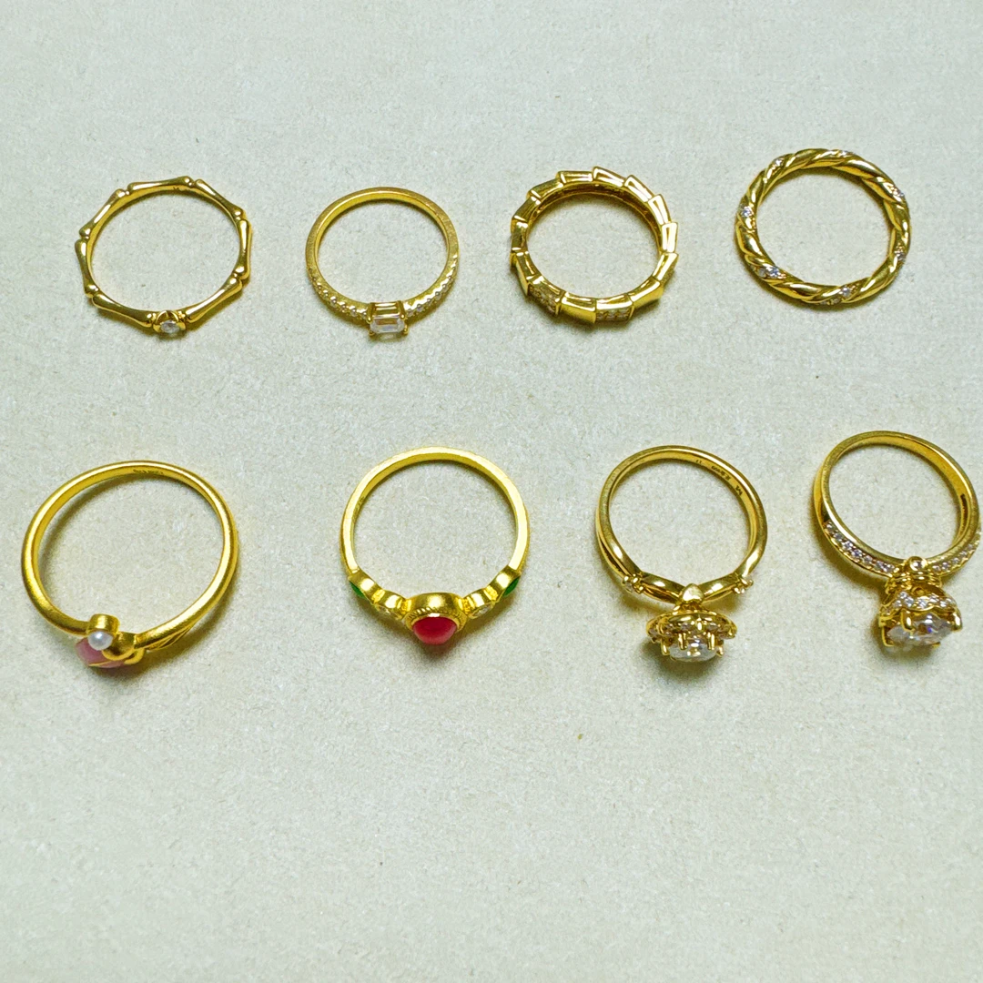 云珑珠宝甄选 足金999 戒指 多样性选择其一 总重出售