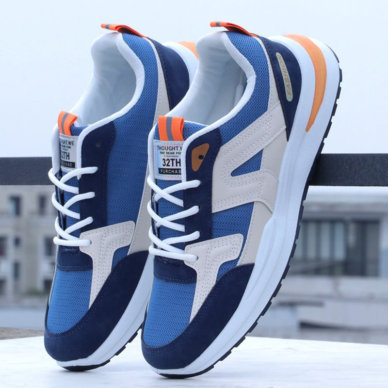 清仓休闲跑步鞋夏季透气网面鞋青少年学生潮流百搭防滑软底运动鞋