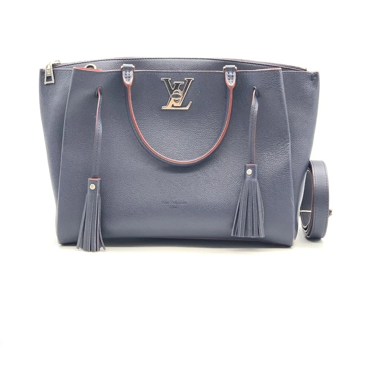 95新 LouisVuitton/路易威登 牛奢网/LV全皮流苏斜挎包/经典