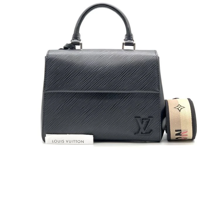 99新 LouisVuitton/路易威登 牛奢网/lv黑色水波纹克鲁尼包