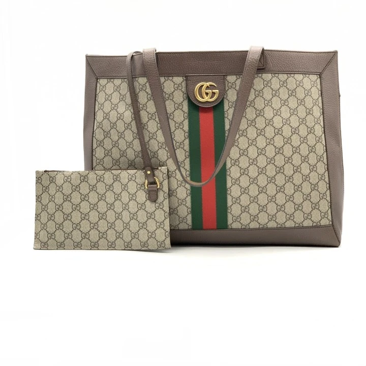 95新 GUCCI/古驰 牛奢网【安则专属】古驰单肩手提子母托特包/时尚
