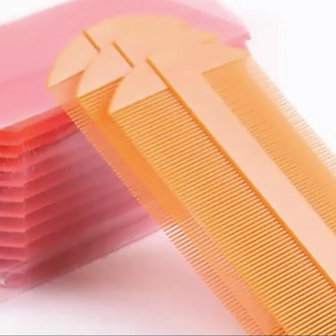 篦子梳虱子梳超密齿除头虱细齿竹密梳子去头屑儿童去虱卵刮头老式