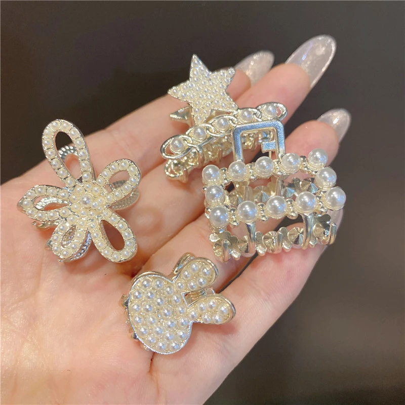 高马尾抓夹小号气质优雅发夹韩国后脑勺夹子固定神器发卡鲨鱼夹