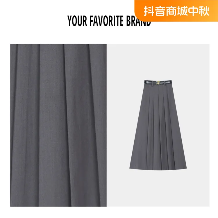 【丹宁裙】门店上新显瘦时尚气质半身裙B2D333215