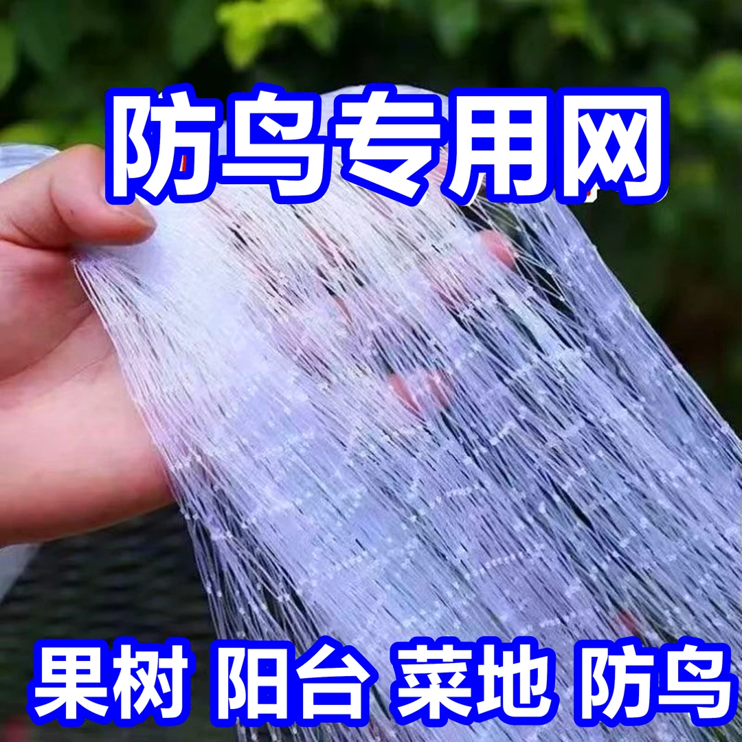 新款防鸟网防小鸟虫冰雹大棚蔬菜养殖果园专用防护天网罩厂家直销