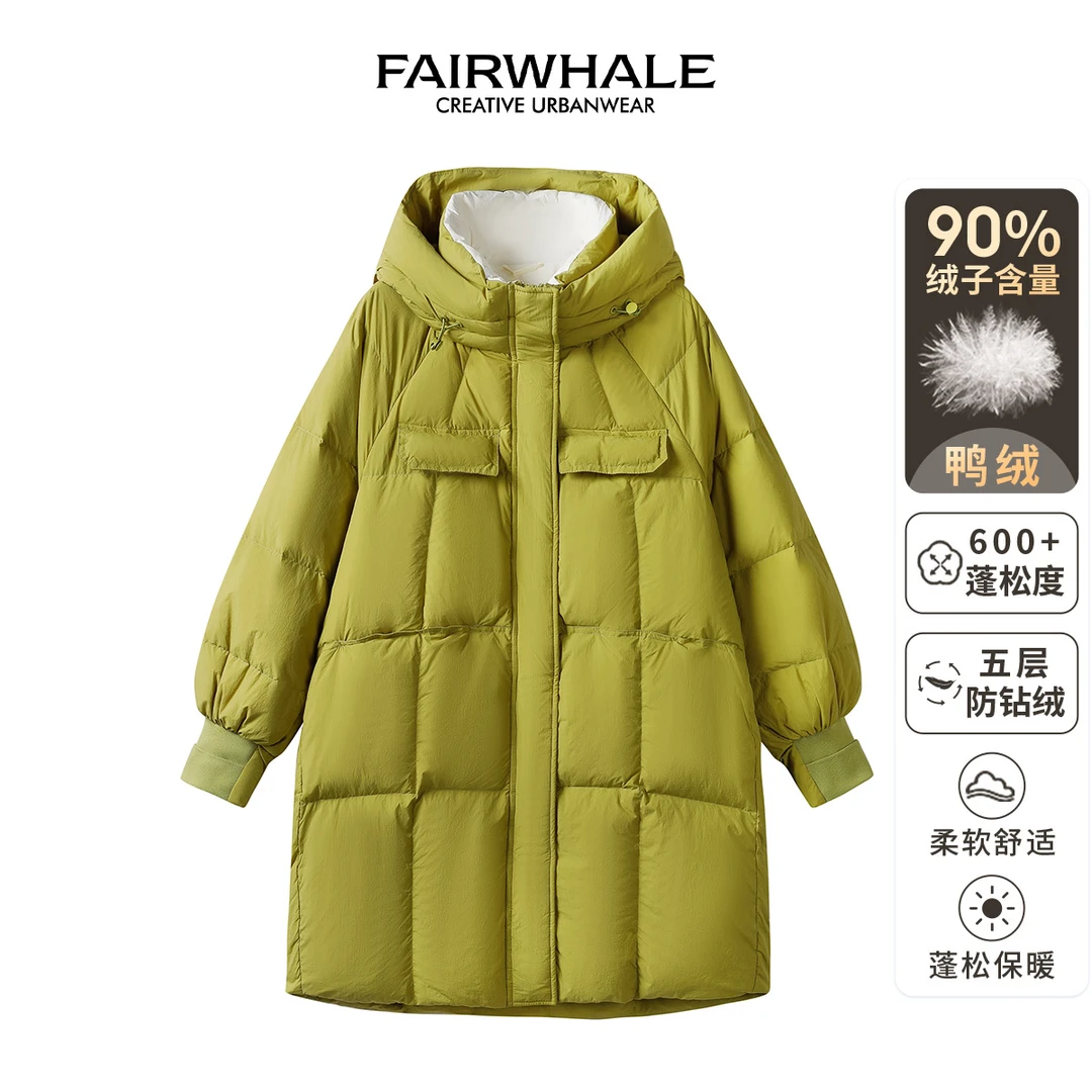 马克华菲女装90鸭绒气质时尚百搭潮流气质羽绒服F34014A083 LU