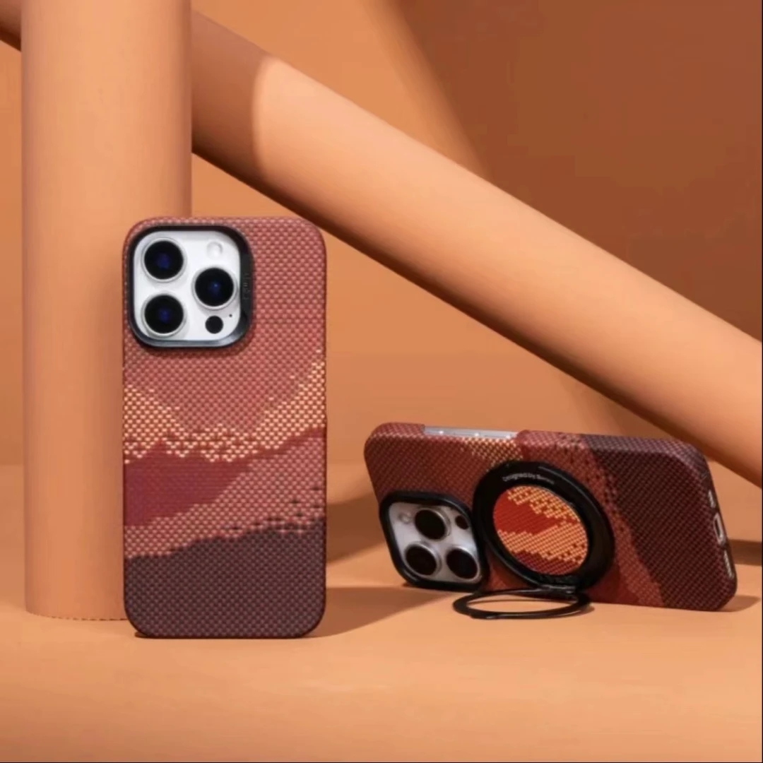 Benks邦克仕适用于苹果16promax流金凯夫拉礼盒四件套