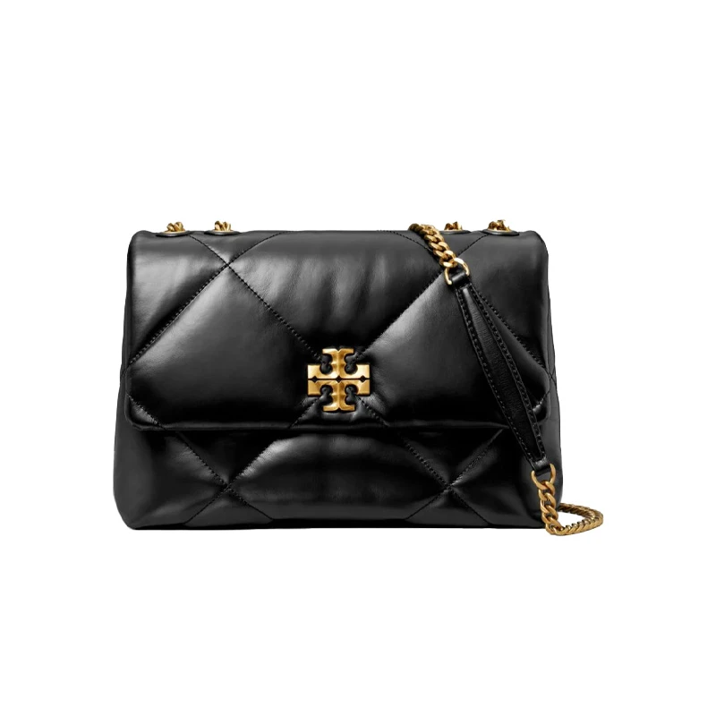 TORYBURCH女士纳帕皮革轻奢斜挎tb单肩包黑色154704001