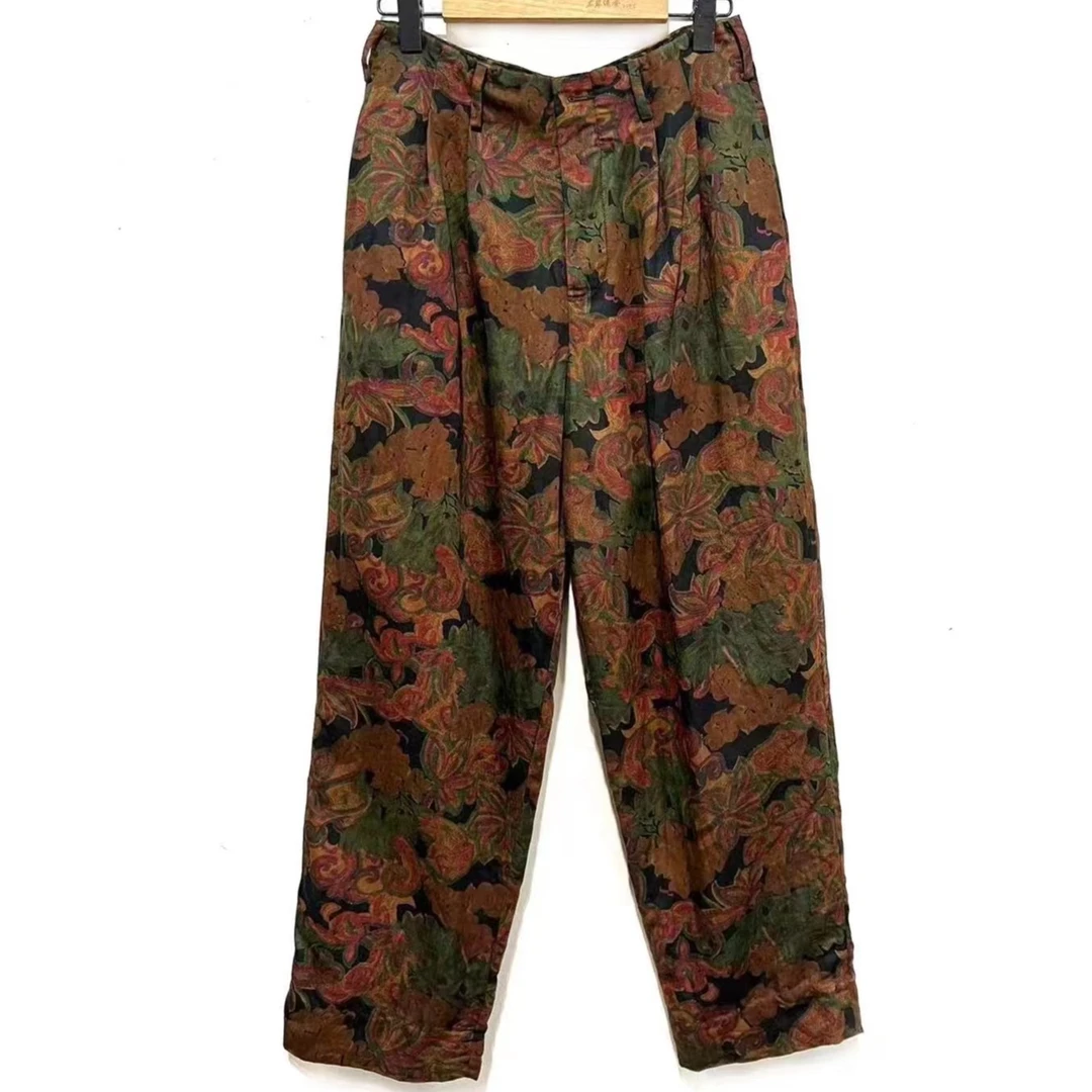 左岸迷香 果儿坊【长裤】时尚 休闲 复古 花色 秋冬 3007