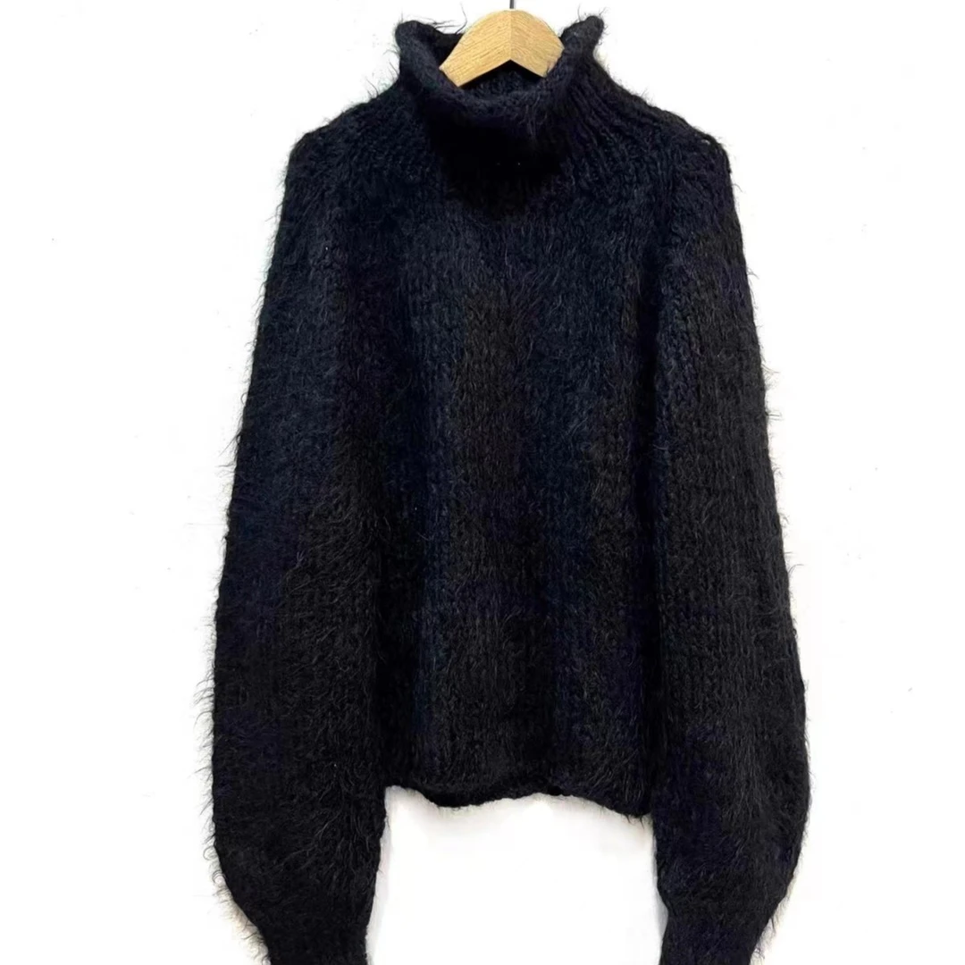 左岸迷香 果儿坊 【毛衣】时尚 针织 气质 百搭 套头 7011