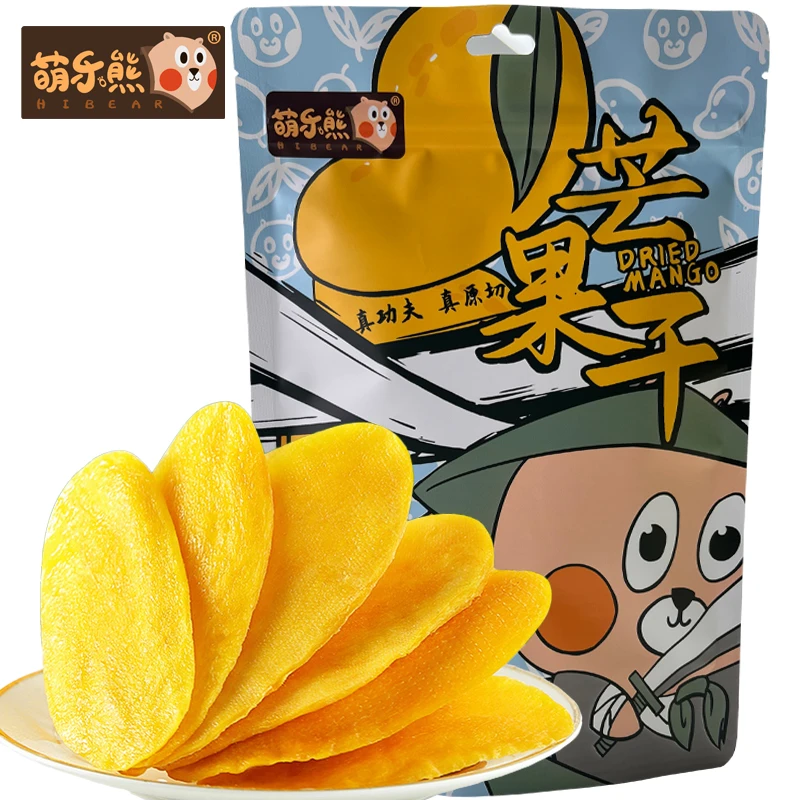 芒果干408g袋装水果干果脯居家公室零食香甜袋装软糯大片即食制作