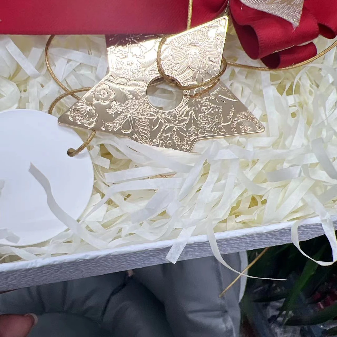 【稀缺周边！】DDD红金色扩香石幸运星陶瓷车挂挂件