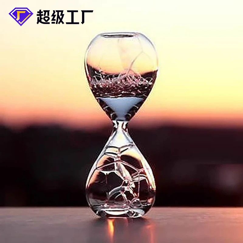 创意气泡梦幻泡泡沙漏泡芙小姐会唱歌的沙漏多色供选办公室摆件