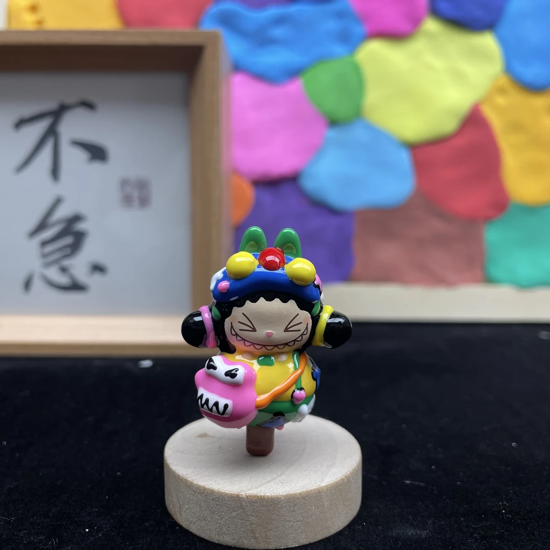 【A26】小新拉布布改娃纯手工捏捏制作DIY创意手机链包包链