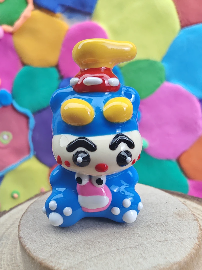 【B29】小新-纯手工DIY捏捏手机链钥匙链饰品