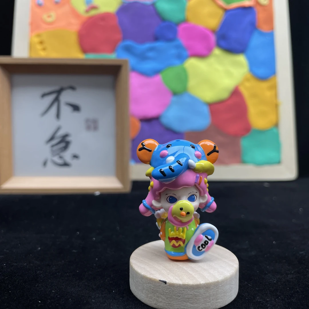 【A31】超凶熊宝改娃(捣蛋日记）纯手工捏捏制作DIY创意手机链包包链