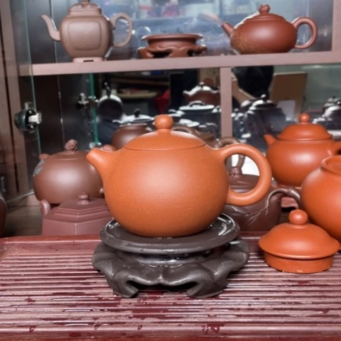 段泥茶壶原矿降坡西施