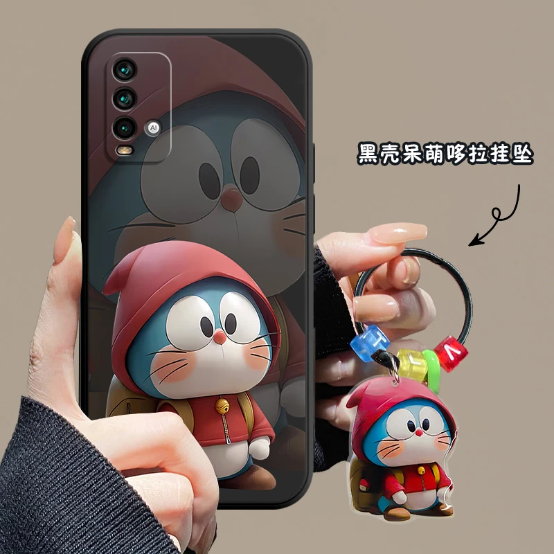 适用于红米Note94G手机壳M2010J19SC软硅胶卡通磨砂超薄可爱女