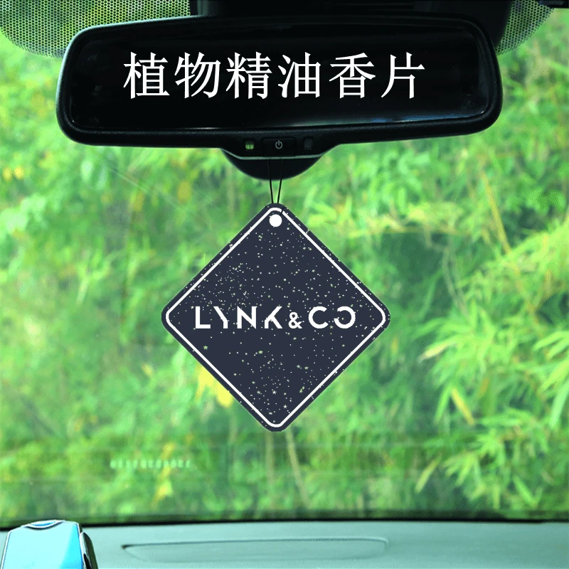 适用于领克01+/02/05/09/06/03+汽车内饰挂件香水香薰片挂饰改装