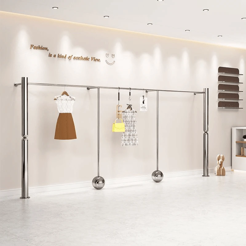 轻奢男女装展示架店货架西服衣柜服装陈列挂卧室网红款落地挂衣架