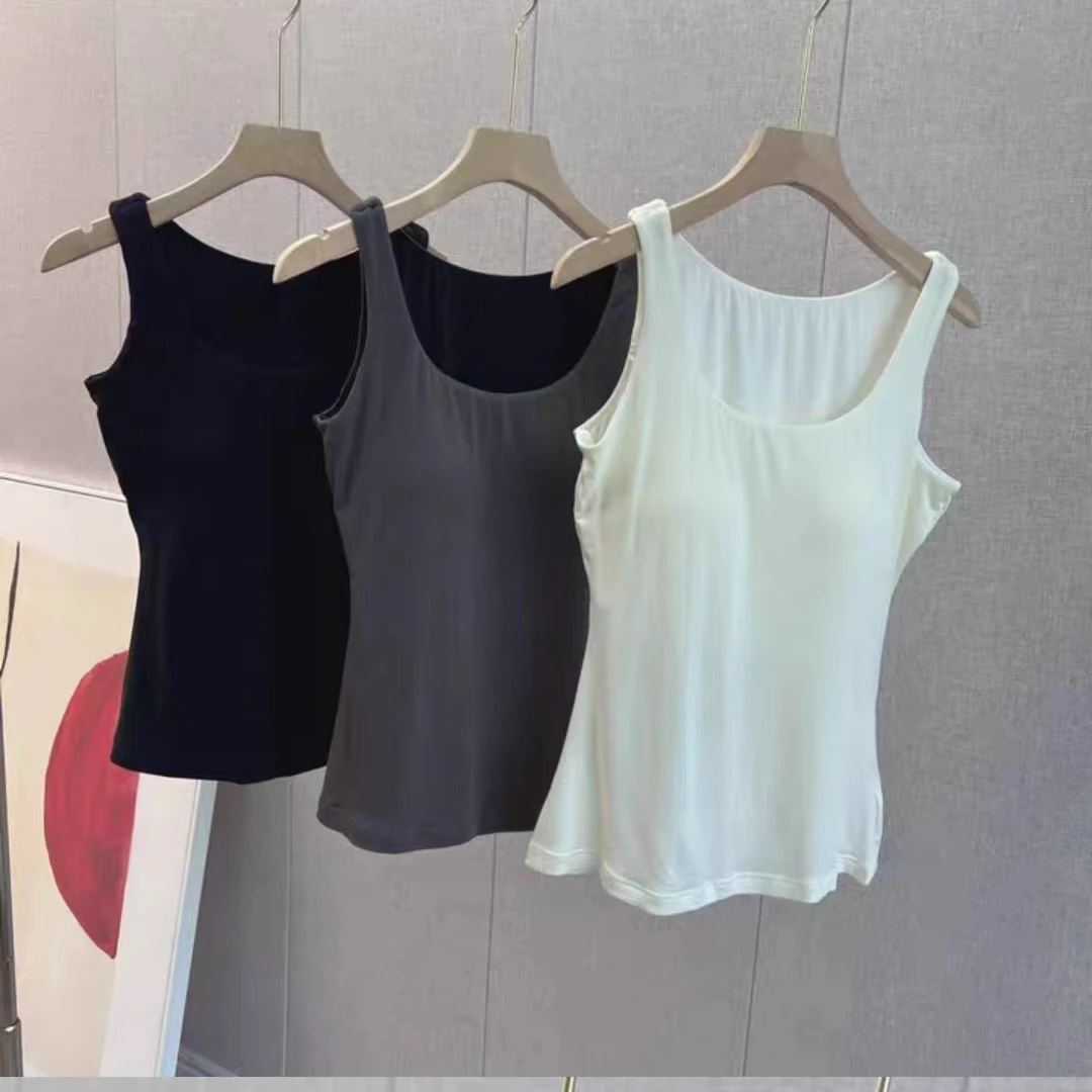 喜柿-【人手两件】秋冬保温保暖无痕悬浮杯防走杯背心