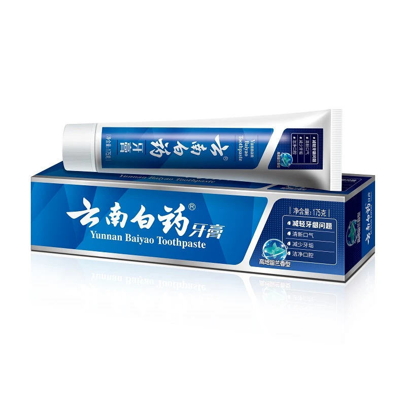 云南白药高地留兰香型牙膏
