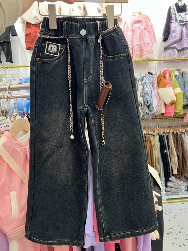 88230秋冬新款女童加绒裤子无配饰