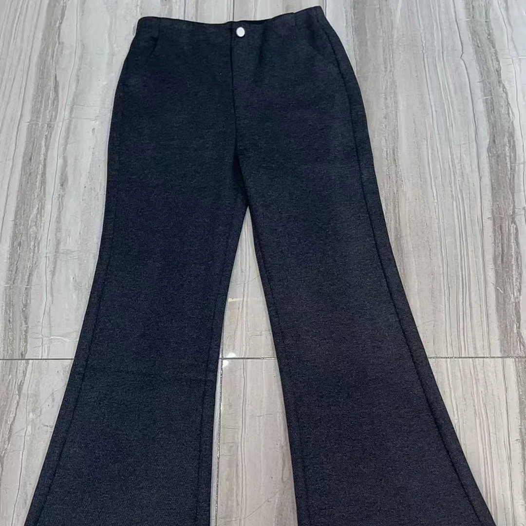 茹茹时装加绒加厚羊绒裤