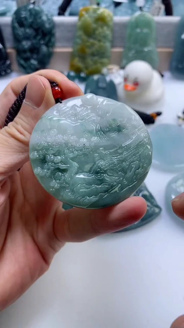 【闪购商品】翡翠挂件未镶嵌