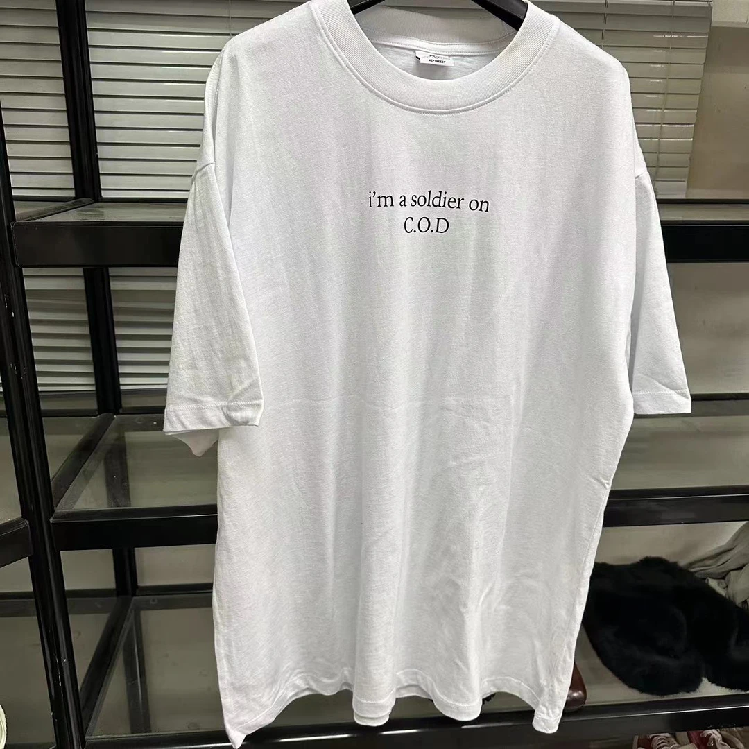 DY1011-010圆领前后小字母短袖