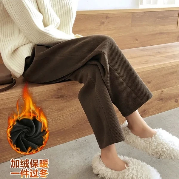 大码孕妇装胖mm加绒加厚孕妇裤子欧棉绒萝卜托腹裤宽松显瘦奶奶裤