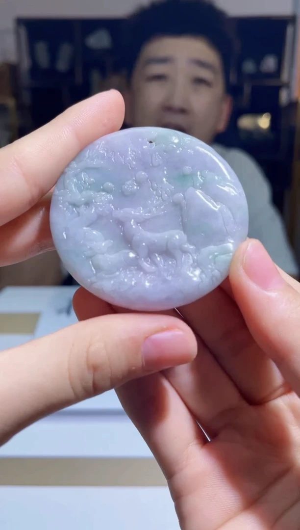 【闪购商品】翡翠吊坠(不含链)未镶嵌B222