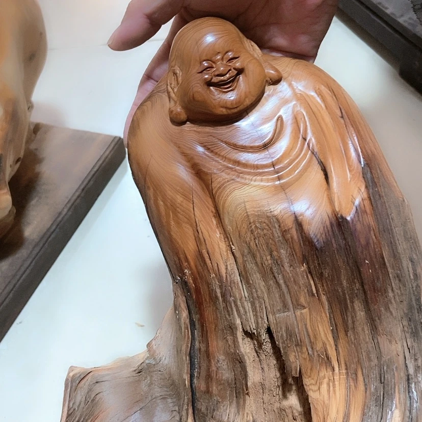 【闪购商品】崖柏根雕福**天